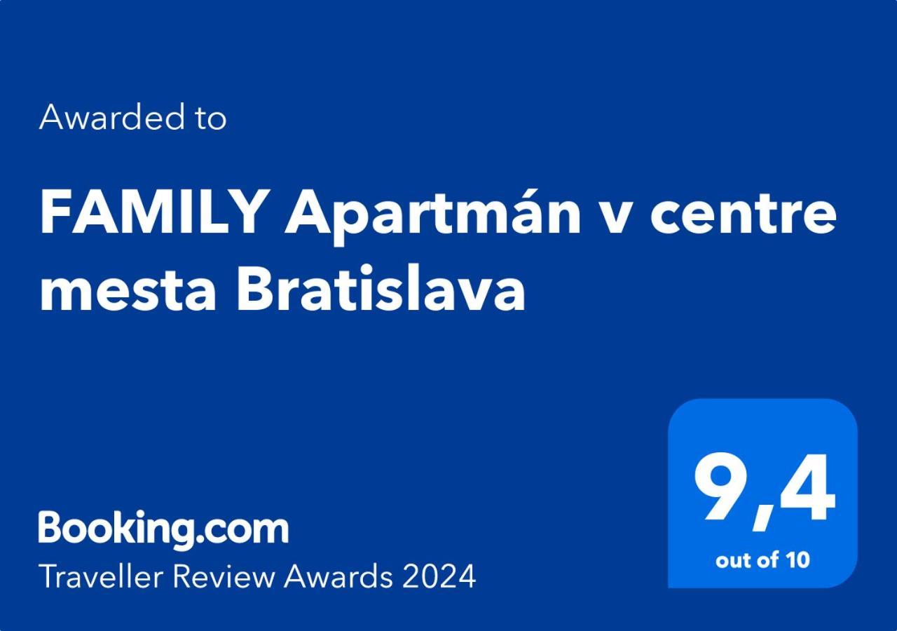 Family Apartman V Centre Mesta Bratislava Διαμέρισμα Εξωτερικό φωτογραφία
